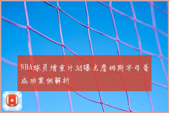 NBA球员增重计划曝光詹姆斯字母哥成功案例解析